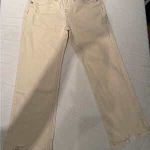 Kids Beige Jeans
